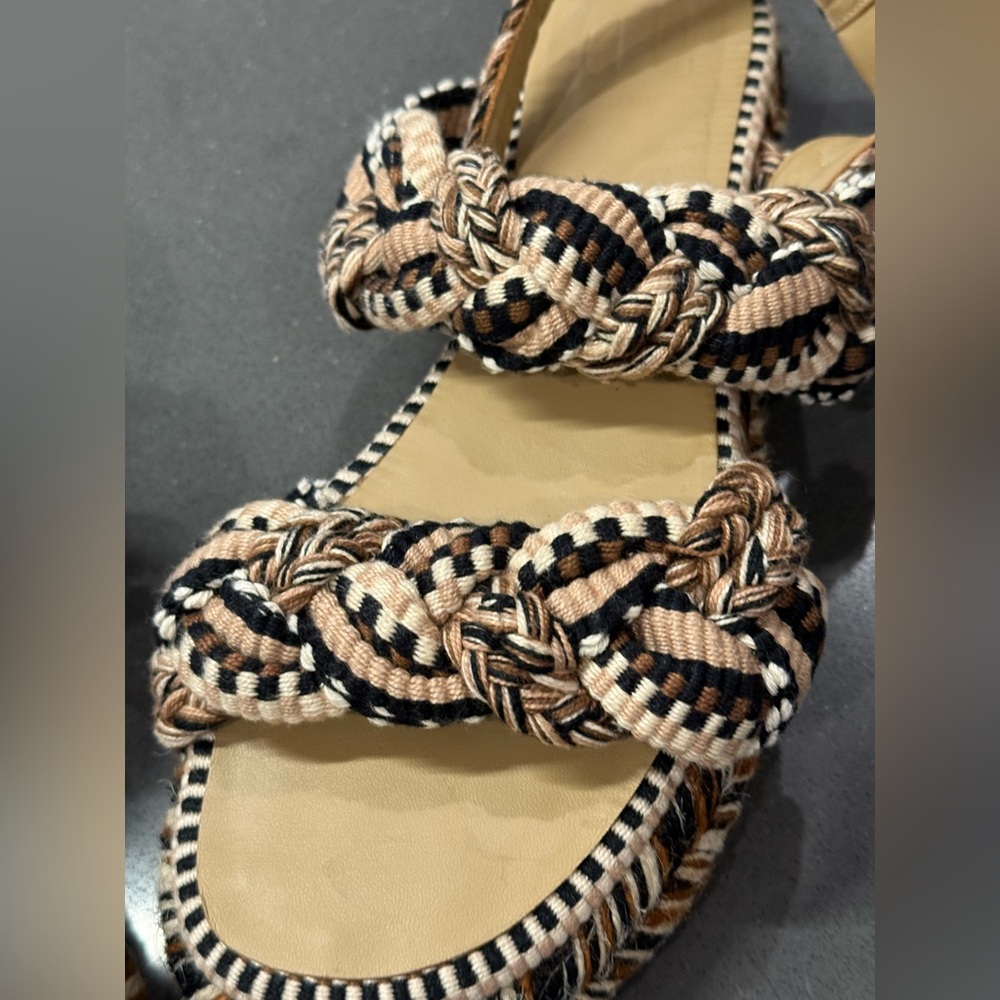AMAMBAIH Maria Flatform Sandal in Sand Size 37 US 7 - Picture 2 of 15